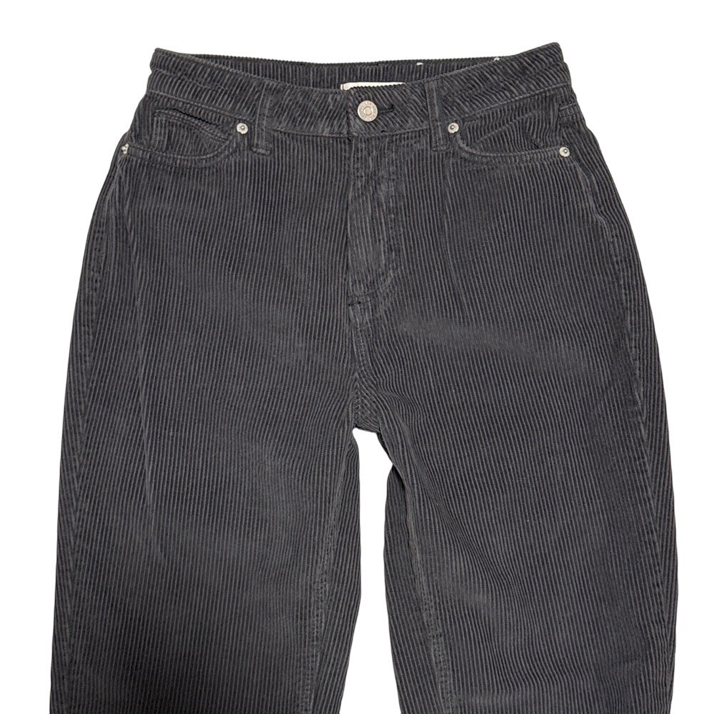 BDG Urban Outfitters High Rise‎ Mom Corduroy Pants Size 25 Gray
